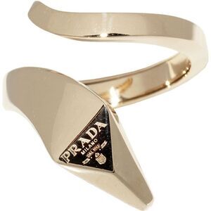 Prada K18YG Gold Snake Ring